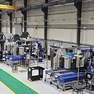 Robotic machining cells at SPARK