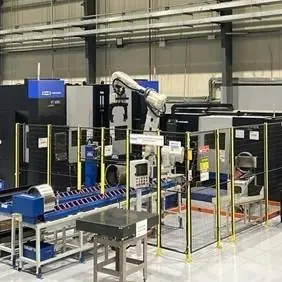 Robotic OCTG threading line